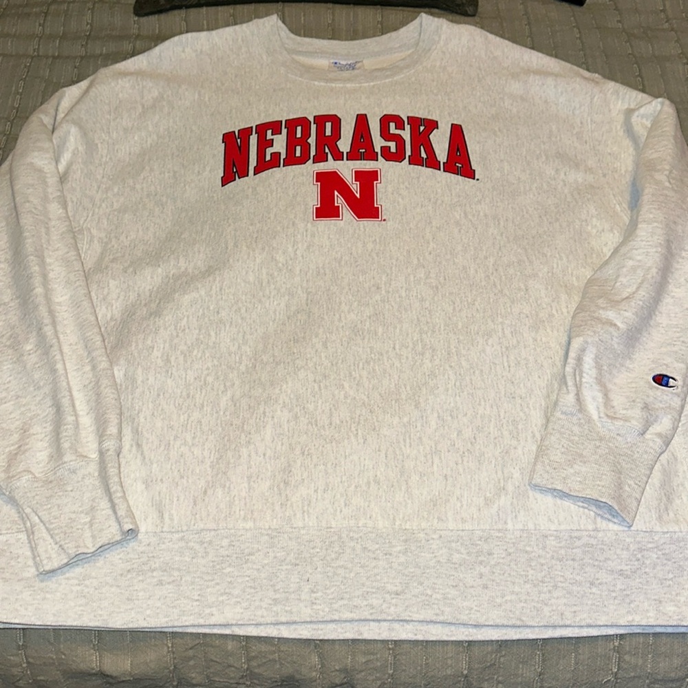 Nebraska Cornhuskers Champion reverse weave sweatshirt
